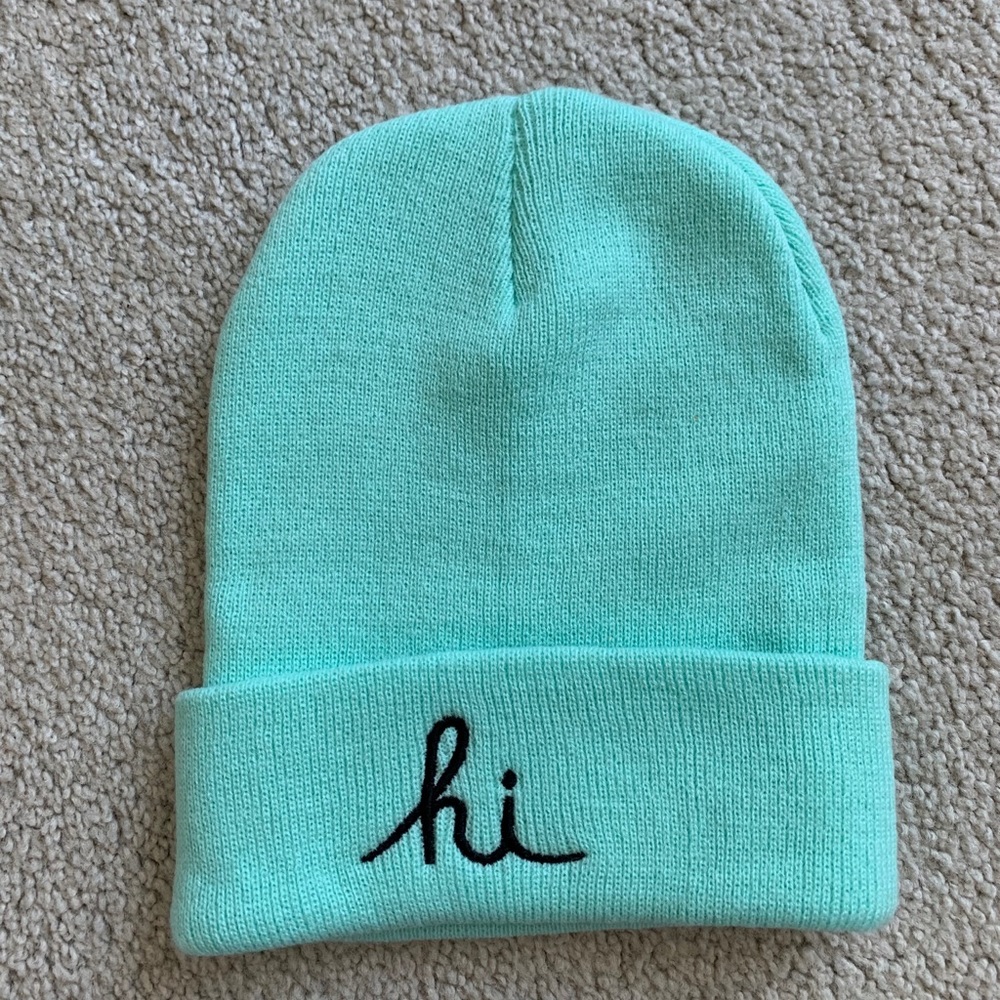 Teal Beanie